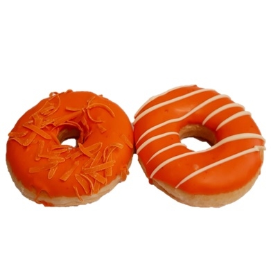 3 Oranje donuts