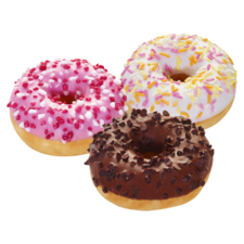Donuts luxe (per 3)